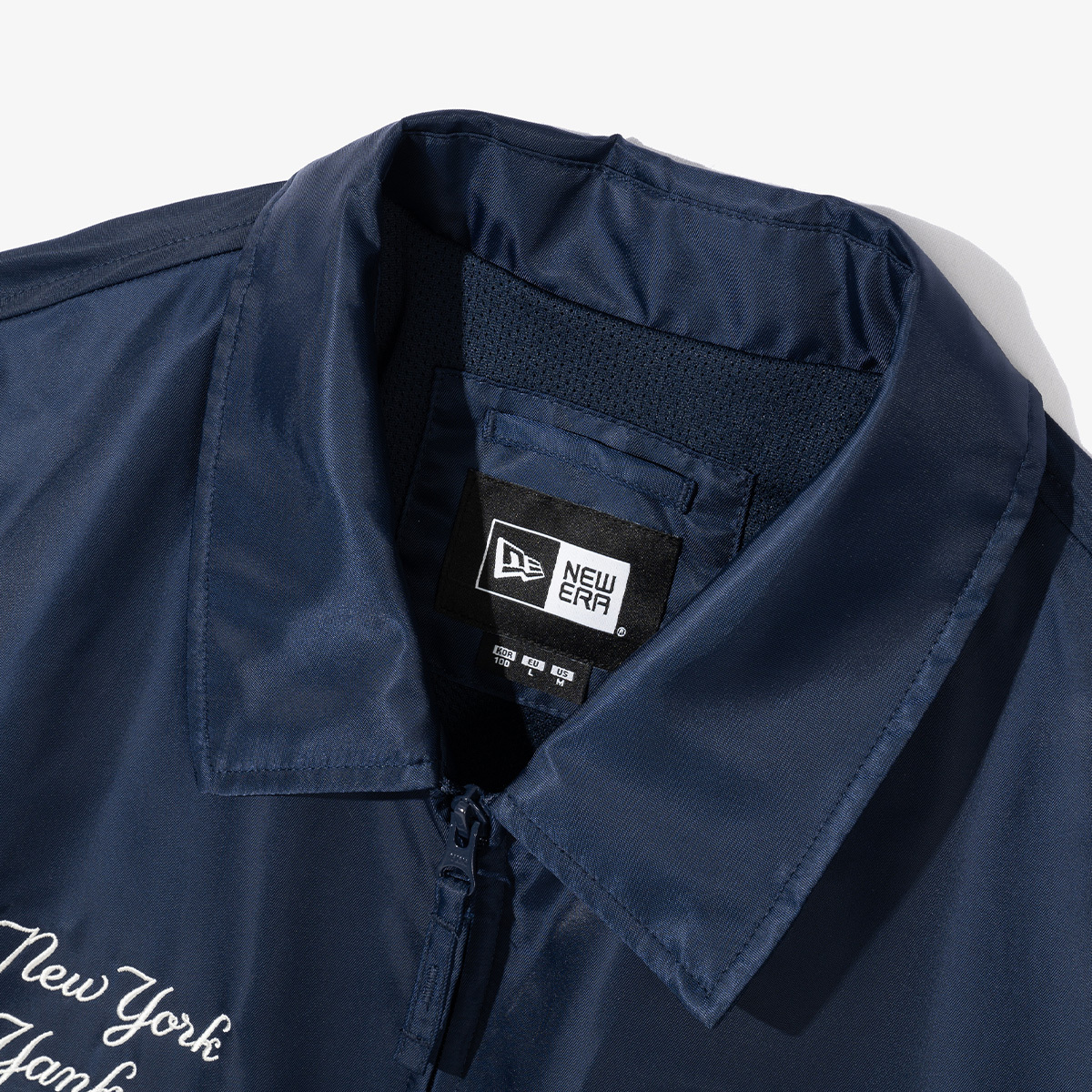 NEW ERA☆MLB COLLAR NYLON JACKET 全5種 送料無料 New Era - MLB New York Yankees Collar Nylon Jacket Ocea