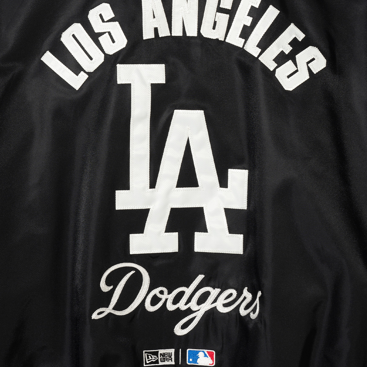 New Era - MLB LA Dodgers Collar Nylon Jacket Black