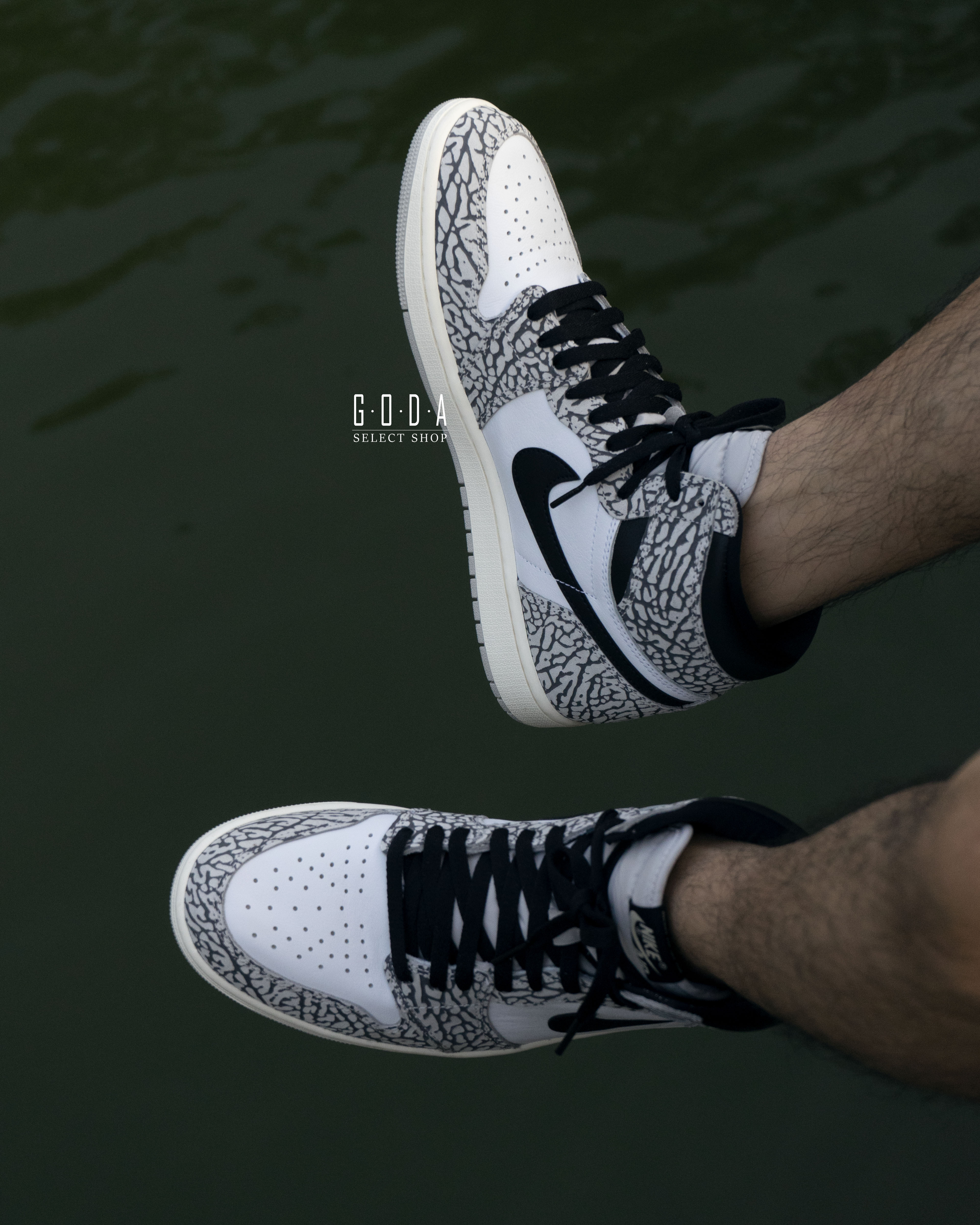 (現貨秒發)Air Jordan 1 High White Cement 白水泥 爆裂紋 高筒 DZ5485-052