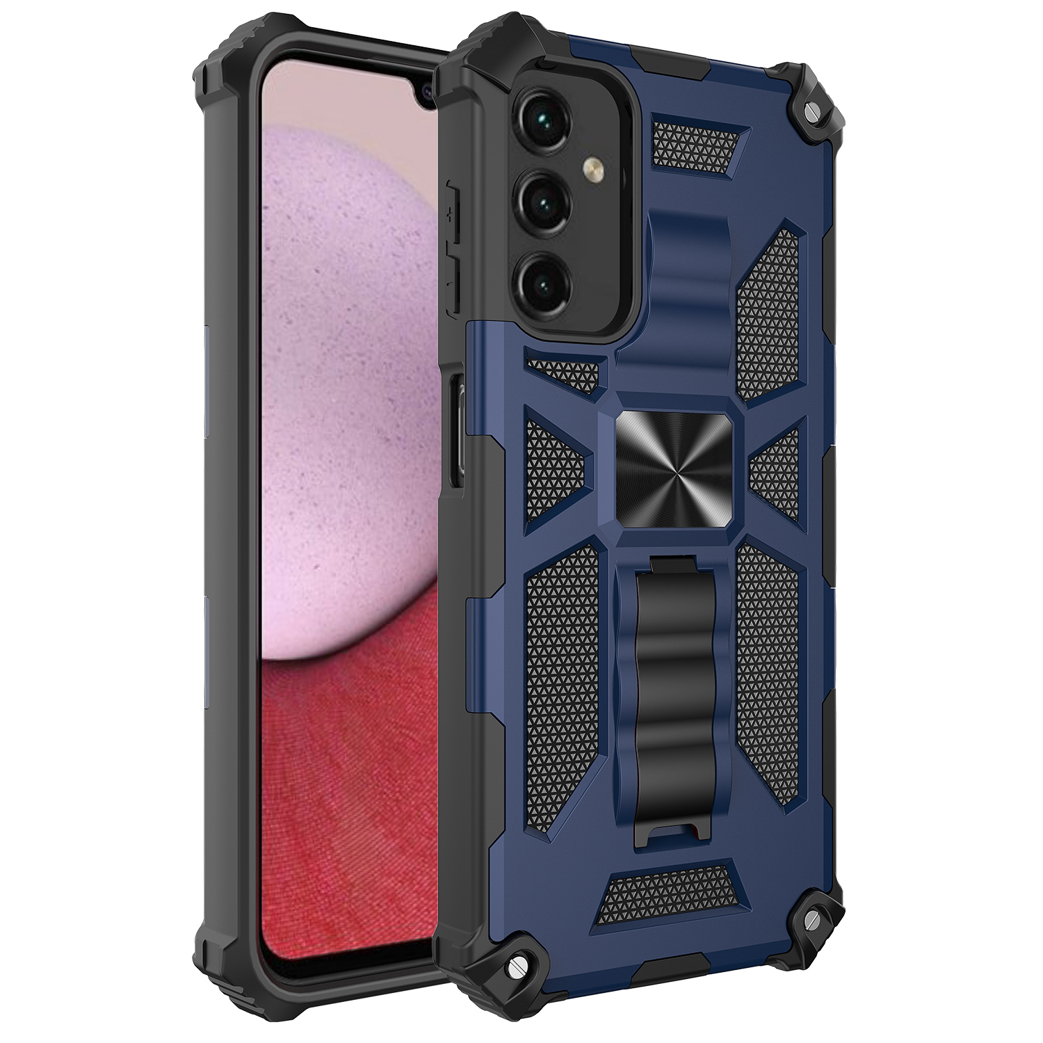 XPRO - Kick Stand Shield - Samsung A56 A36 Case 高度防撞隱藏支架磁吸手機保護殼