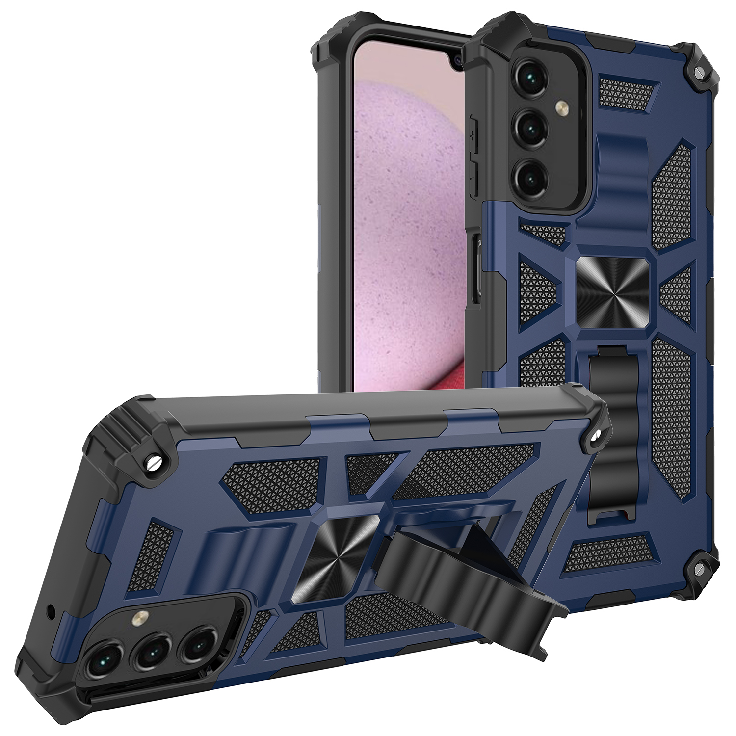 XPRO - Kick Stand Shield - Samsung A56 A36 Case 高度防撞隱藏支架磁吸手機保護殼
