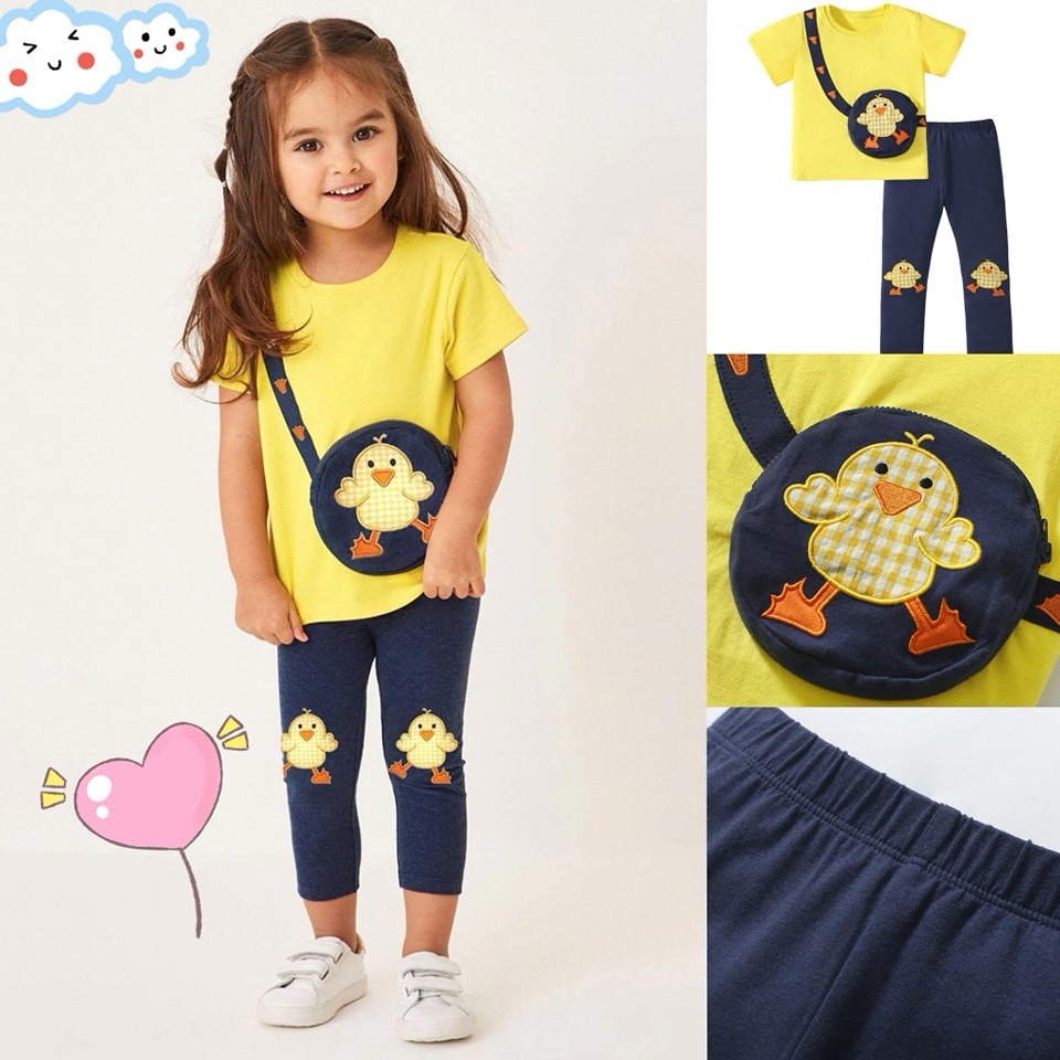 (現貨) LBK-3379 短Tee + Legging 套裝🐥