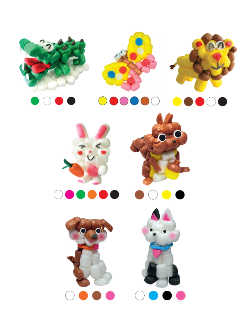 Donerland 環保粟米黏土 共7款