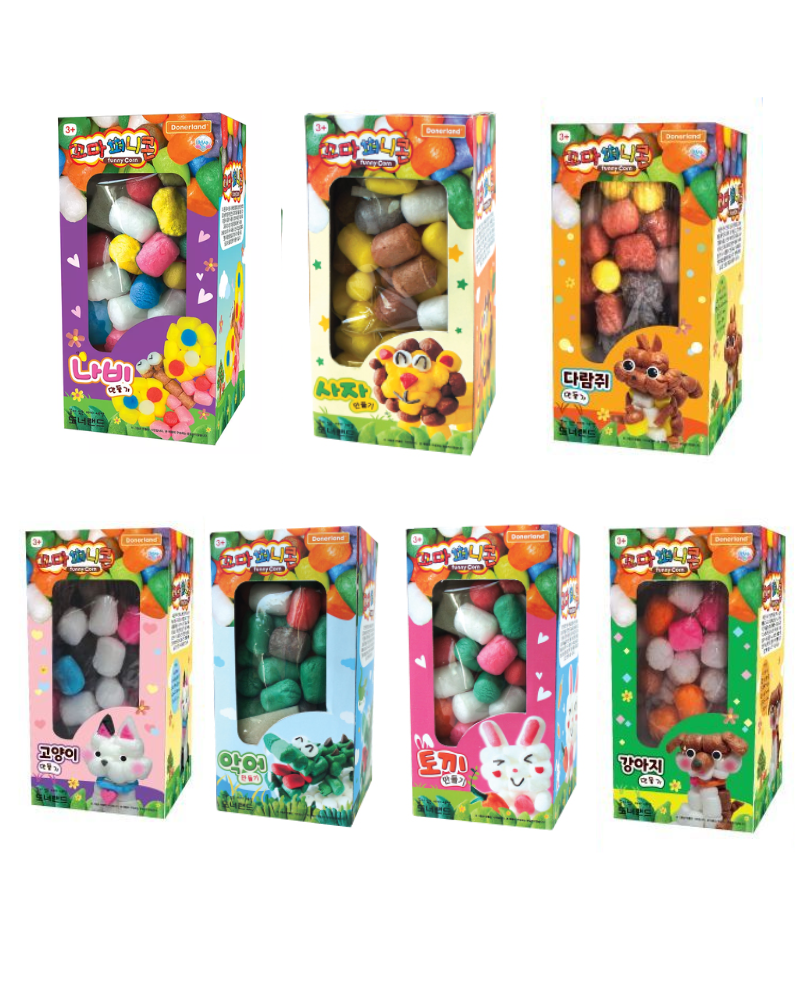 Donerland 環保粟米黏土 共7款