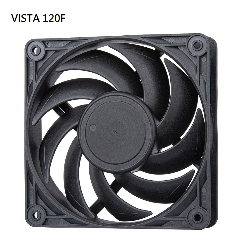 米特3C數位–SilverStone 銀欣 VISTA 120F 混合式高效能散熱風扇/SST-VS120B-F