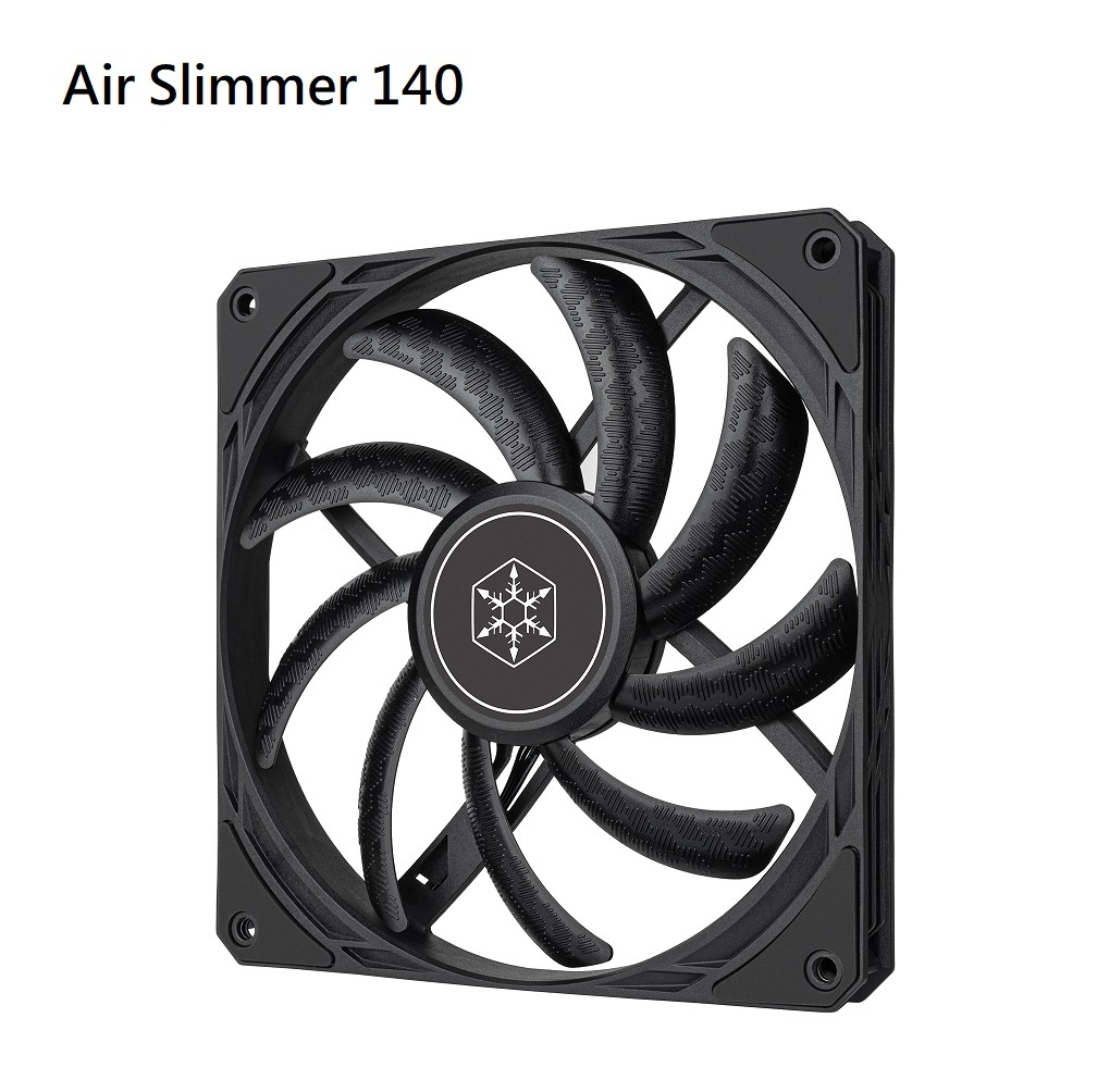 米特3C數位–SilverStone 銀欣 Air Slimmer 140 效能140mm薄型風扇/SST-AS140B