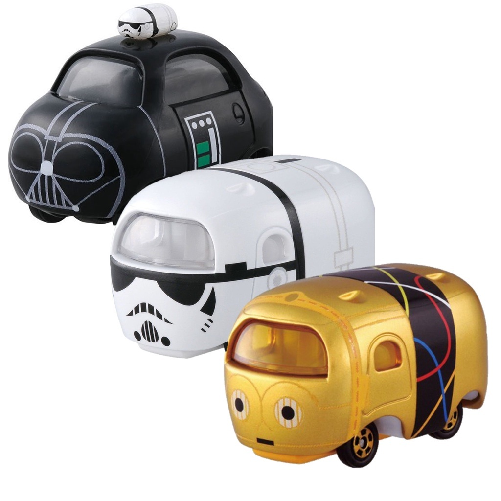 TAKARA TOMY｜TOMICA STAR WARS 星際大戰 白色風暴兵款/3PO款/達斯維達款
