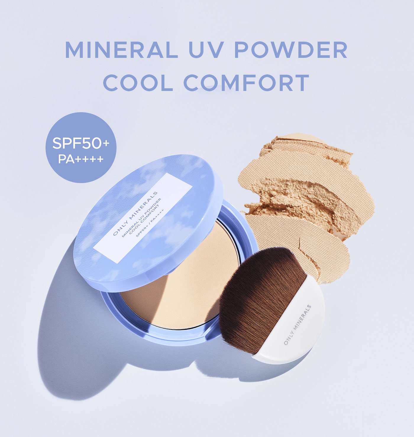 [限定] ONLY MINERALS Mineral UV Powder N Cool Comfort 2024 SPF50+ PA++++ 8g