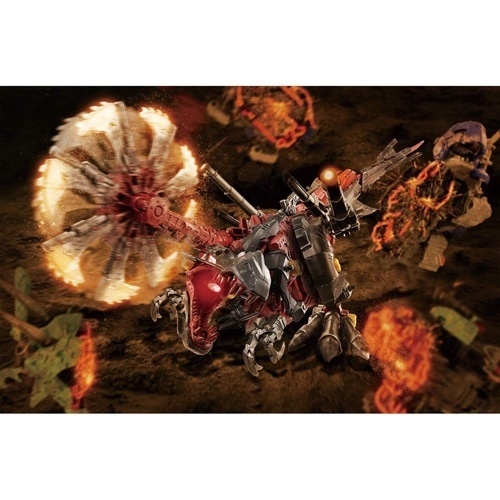 TAKARA TOMY｜洛伊德系列 ZOIDS WILD ZW33 電鋸棘龍 稀有 絕版