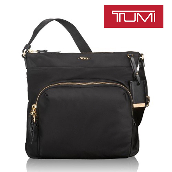 TUMI｜ Voyageur Capri 黑色斜挎包 斜背包 公司貨