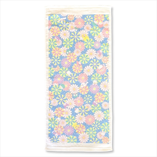 三麗鷗 SANRIO｜三麗鷗明星｜日製和風紗布毛巾(菊)