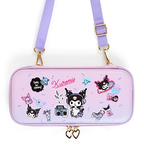 三麗鷗 SANRIO｜酷洛米｜遊戲機收納包/3C配件收納包(遠距新生活)
