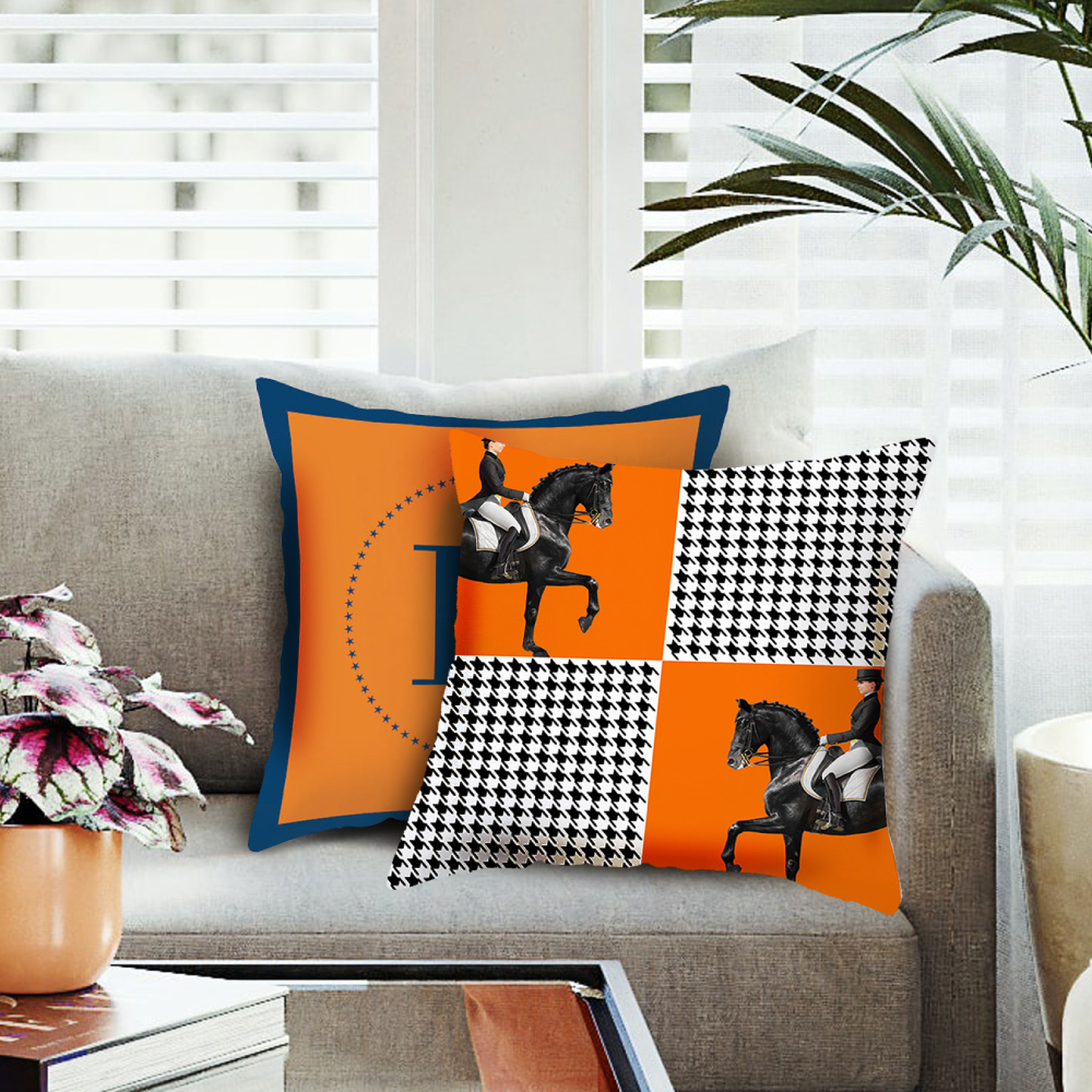 元氣熊 方形抱枕 (亞麻咖啡/桃皮絨國家/短絨北歐系列)