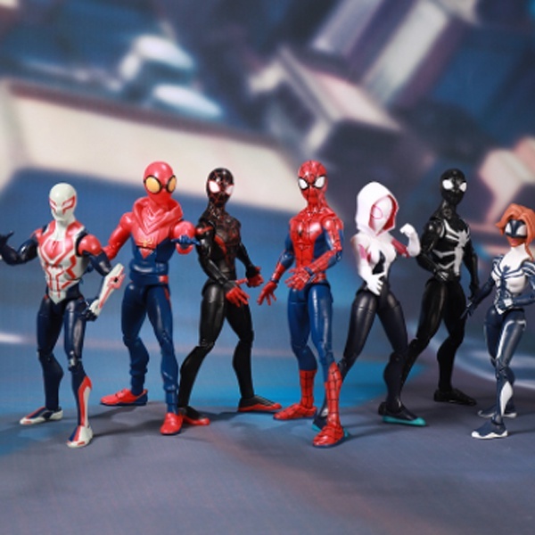 漫威 MARVEL｜💥蜘蛛人多款💥 平行宇宙 經典蜘蛛人/格溫/共生體蜘蛛人 7吋可動公仔 附配件