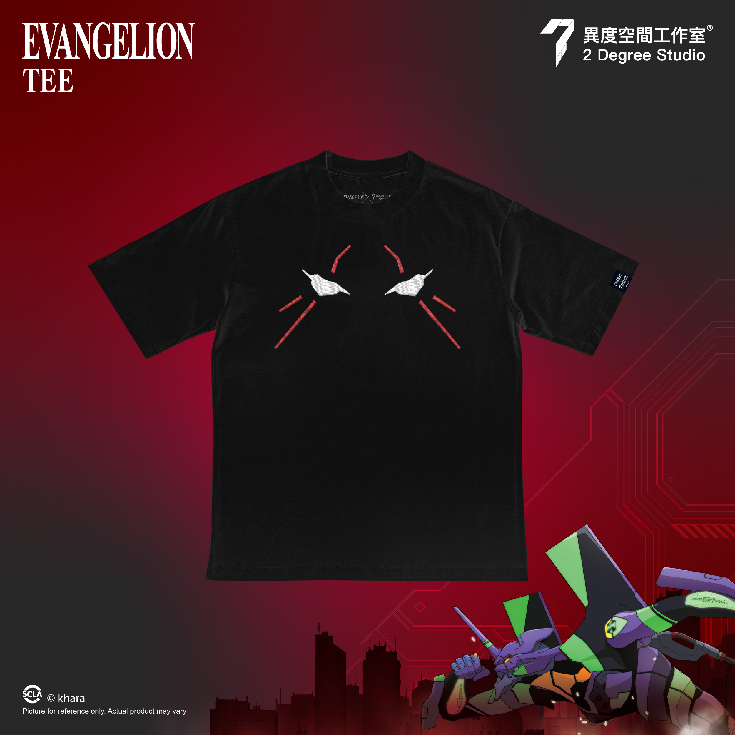 EVA 短袖T恤 EVA-TEE24-02 (Oversize)