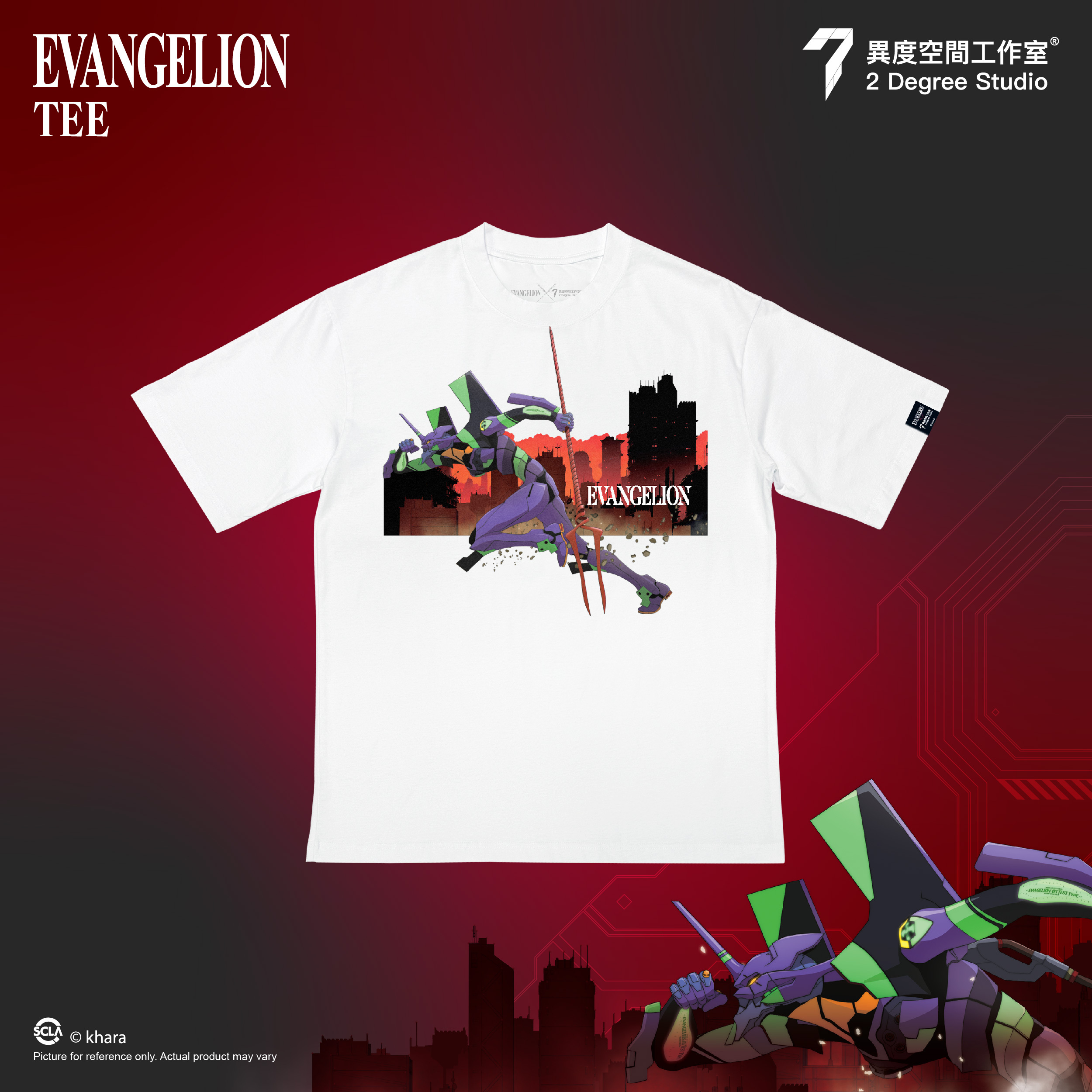 EVA 短袖T恤 EVA-TEE24-04 (Oversize)