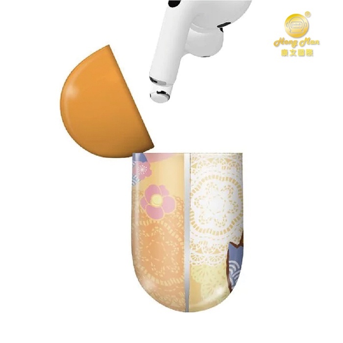 蛋黃哥｜ Airpods Pro耳機保護套(日式和風)