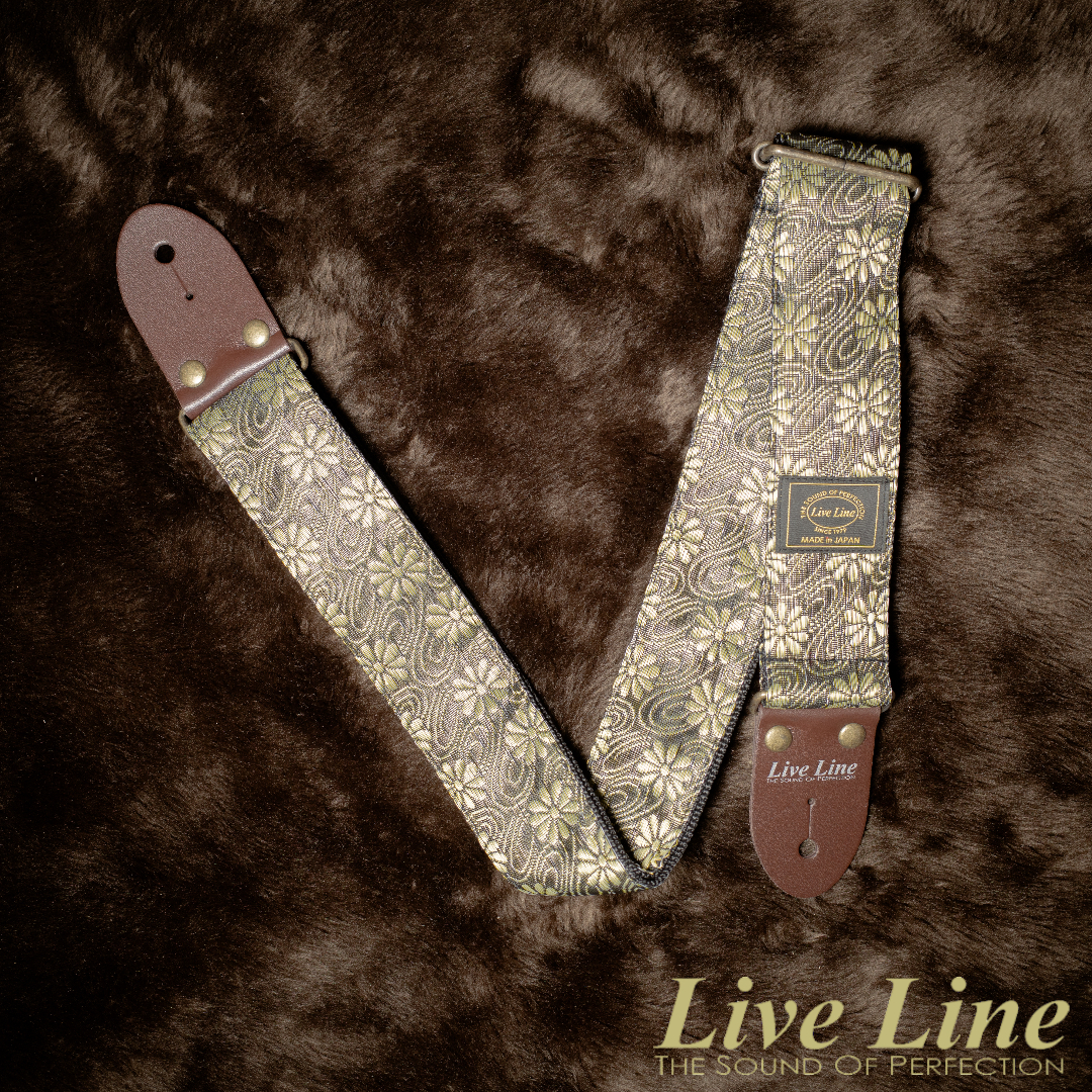 日本製造 Live Line Tatami-Beri 系列 LST28KG2 吉他 背帶