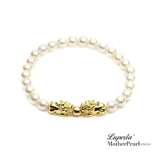 大東山珠寶 Luperla｜  五行開運招財小貔貅手鍊 生肖本命佛開運御守