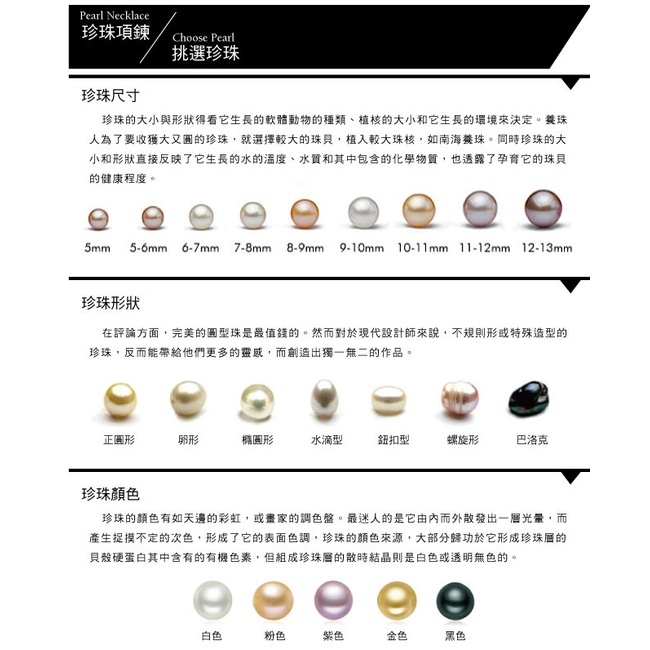 大東山珠寶 Luperla｜  日本Akoya海水珍珠系列項鍊 - 優雅經典( 6mm)