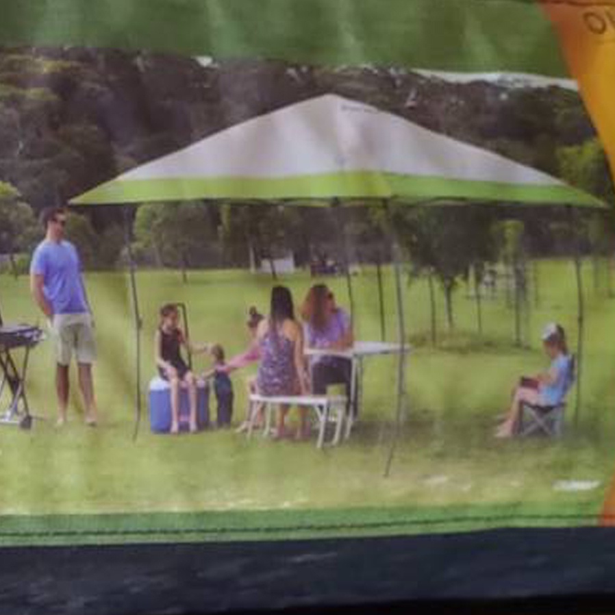 美國 Coleman｜傘狀-戶外速開型遮棚 遮陽帳3MX3M 庫存瑕疵品