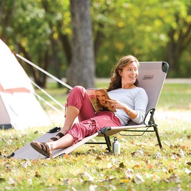 美國 Coleman｜特價！CONVERTA COT 輕便躺椅. 折疊休閒椅.戶外椅.露營椅 行軍床
