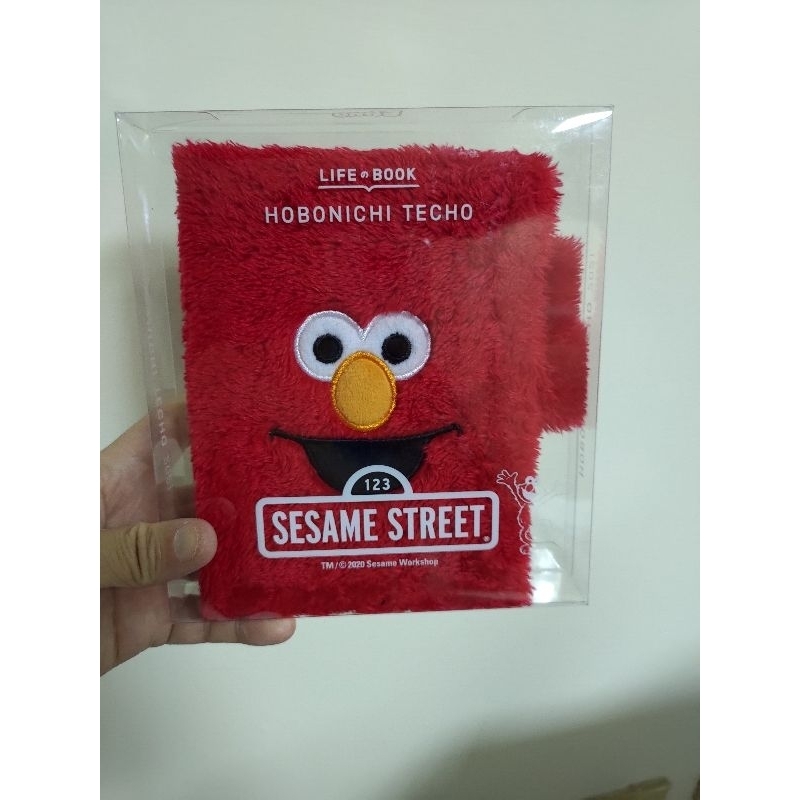 日本Hobonichi ｜絕版收藏熱銷現貨正版!!2020 芝麻街 ELMO 艾蒙 A6 書衣/ Hobo A6 書衣