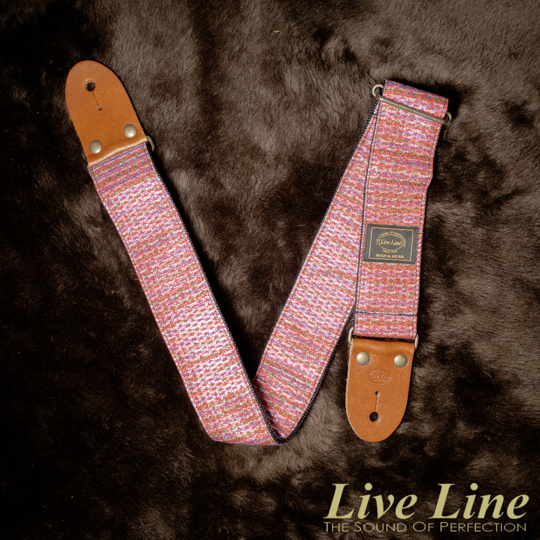 日本製造 Live Line Nishiki-Ori 系列 LSN38-04 吉他 背帶 錦織樣式 吉他背帶