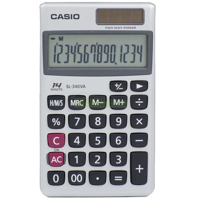 卡西歐 CASIO｜SL-340VA 14位元 國家考試計算機