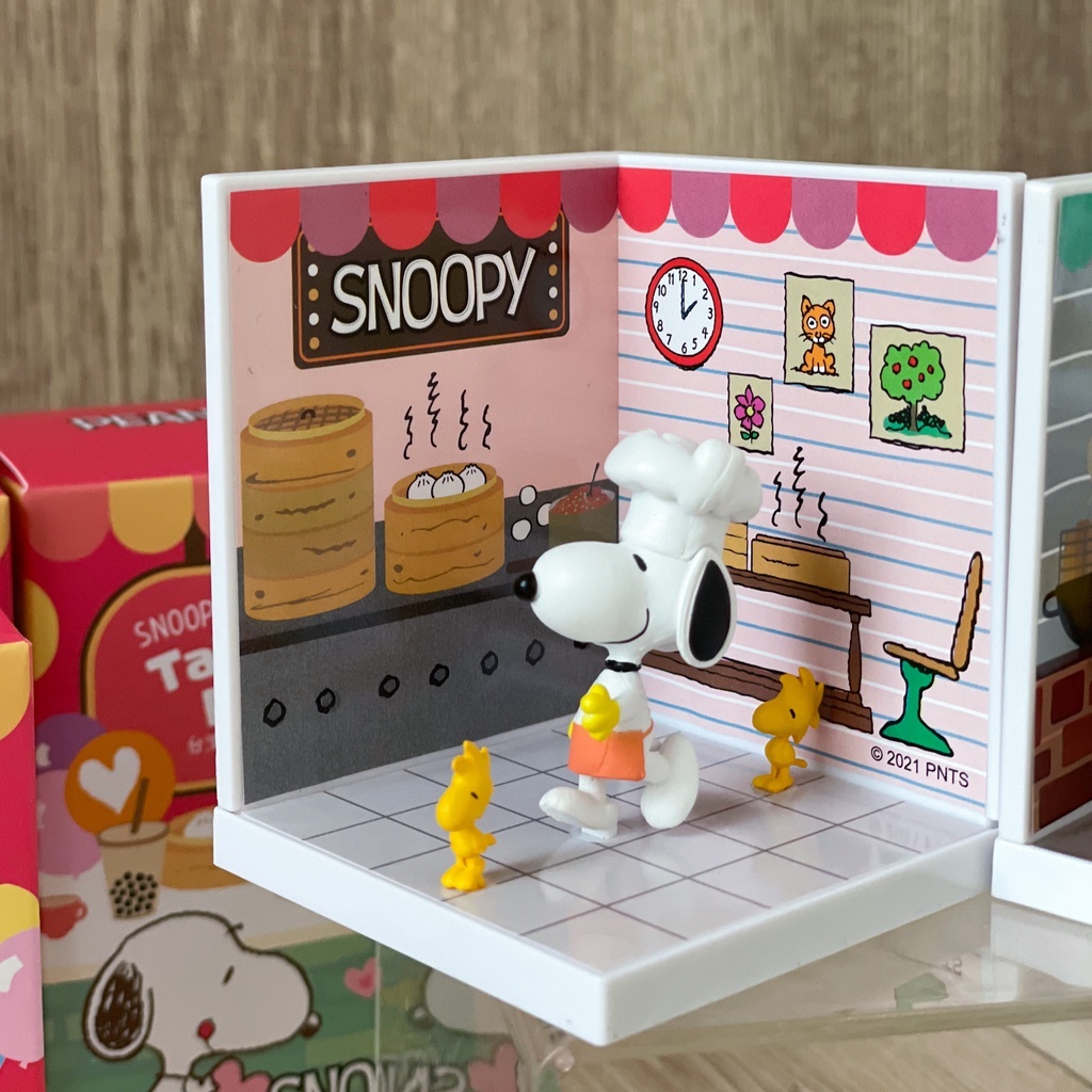 史奴比 Snoopy｜情境公仔盒玩 單入組 整套販售