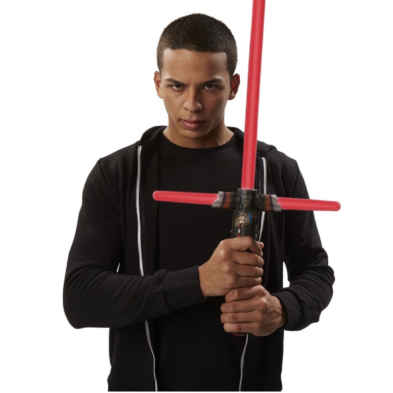 孩之寶 HASBRO ｜絕版！凱羅人 SW光劍 Force Fx EP7 新反派 十字光劍(劍把不可拆)