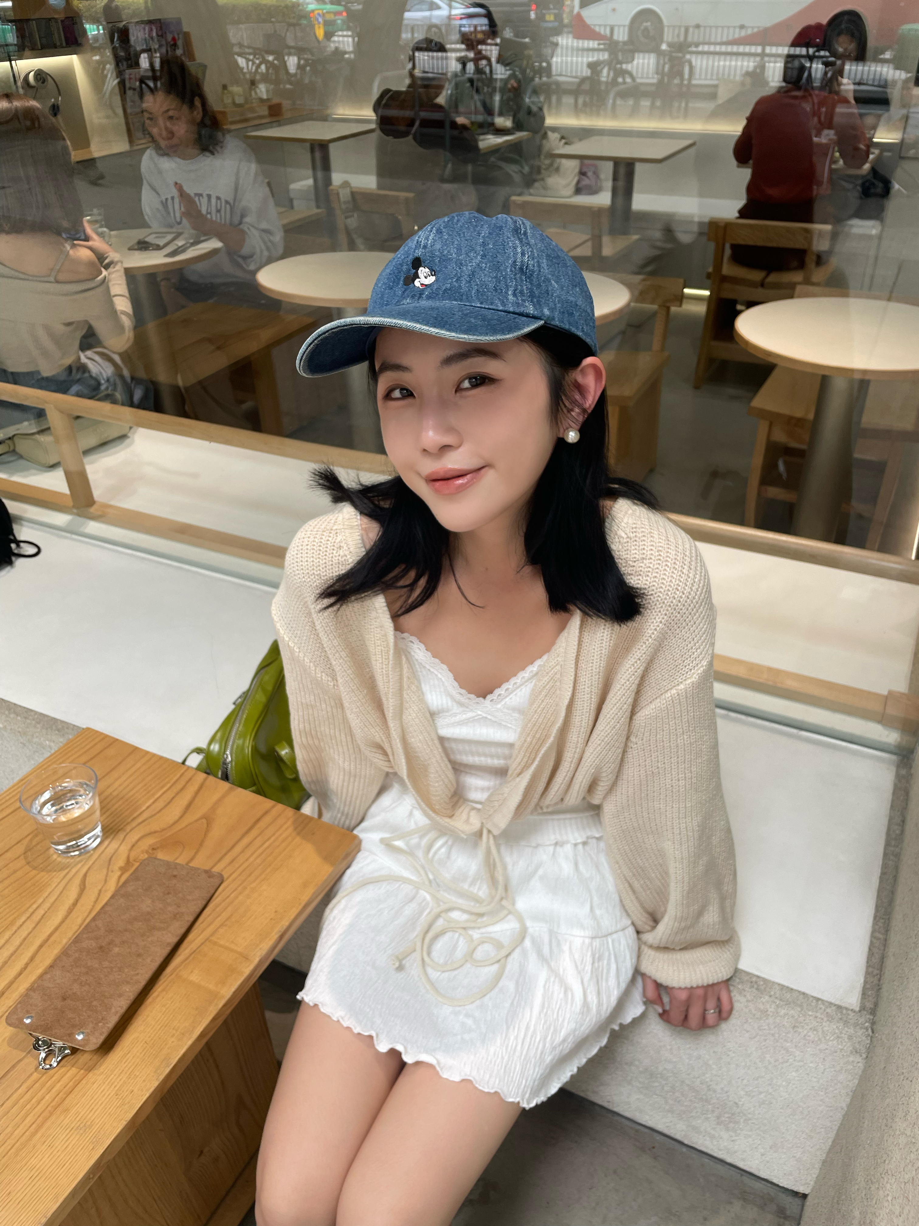 (訂購) 皺皺多層次短裙褲*內有打底褲 SK0302 (白/黑/灰)