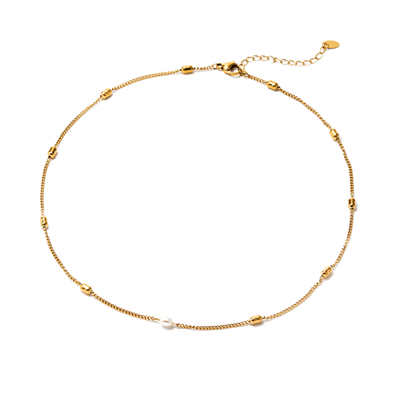 平價飾品,鋼飾,珍珠,項鍊