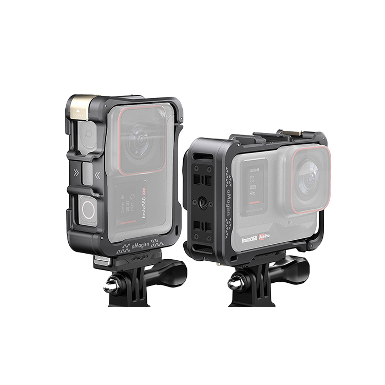 aMagisn Insta360 Ace/AcePro金屬快拆兔籠保護框