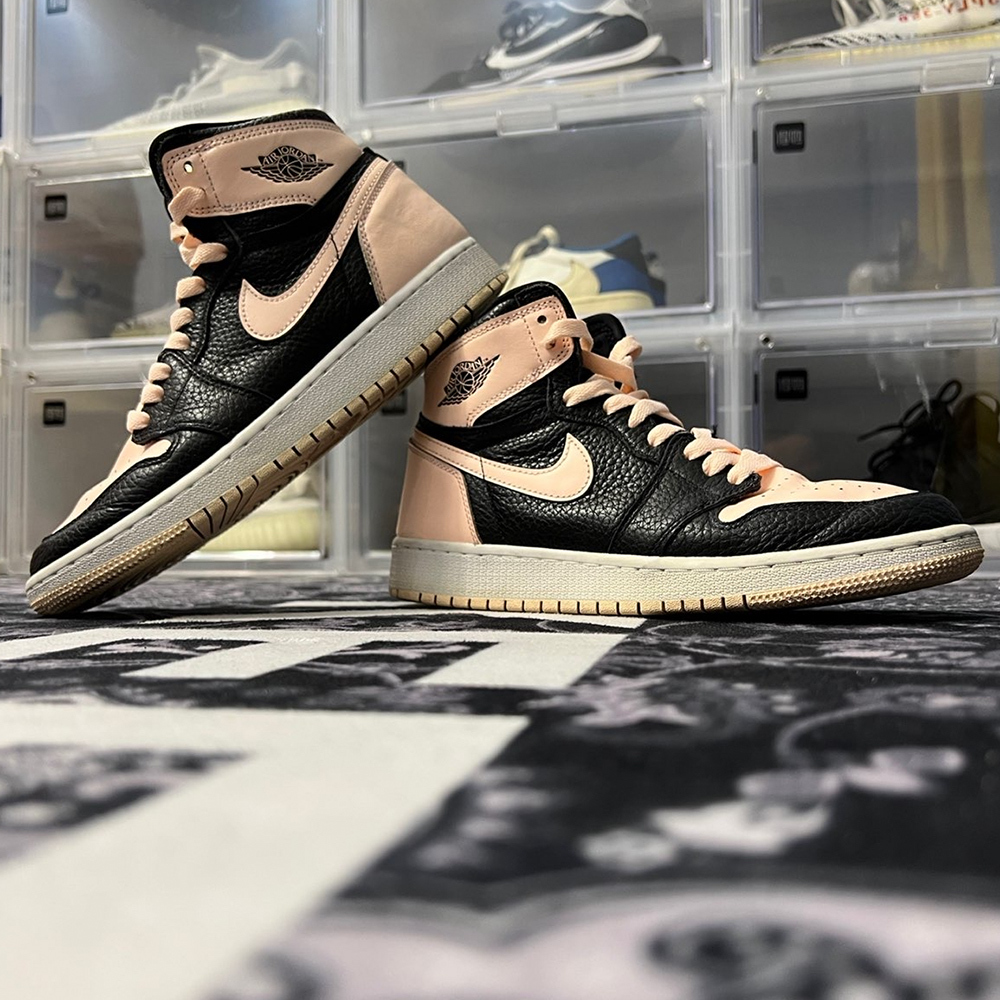 Air Jordan 1 Retro High Black Crimson 黑粉 575441-081