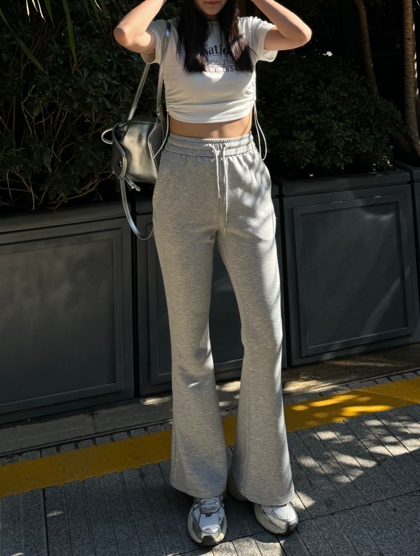 Mar.廣州連線 | 太空棉彈力休閒喇叭褲*3色 ∣