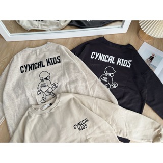 6152 CYNICAL KID滑板大學T
