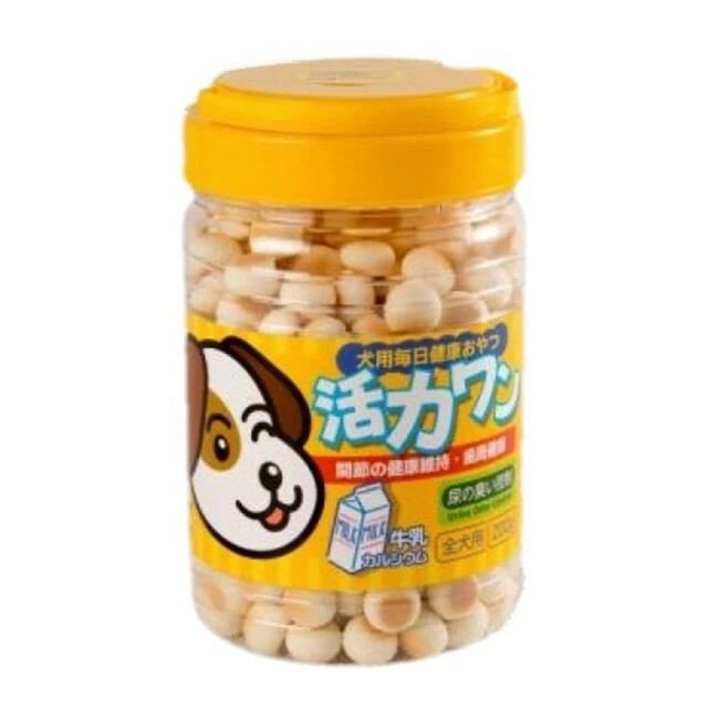 【活力汪】全犬種用消臭餅 狗零食 200g (牛奶/蔬菜)
