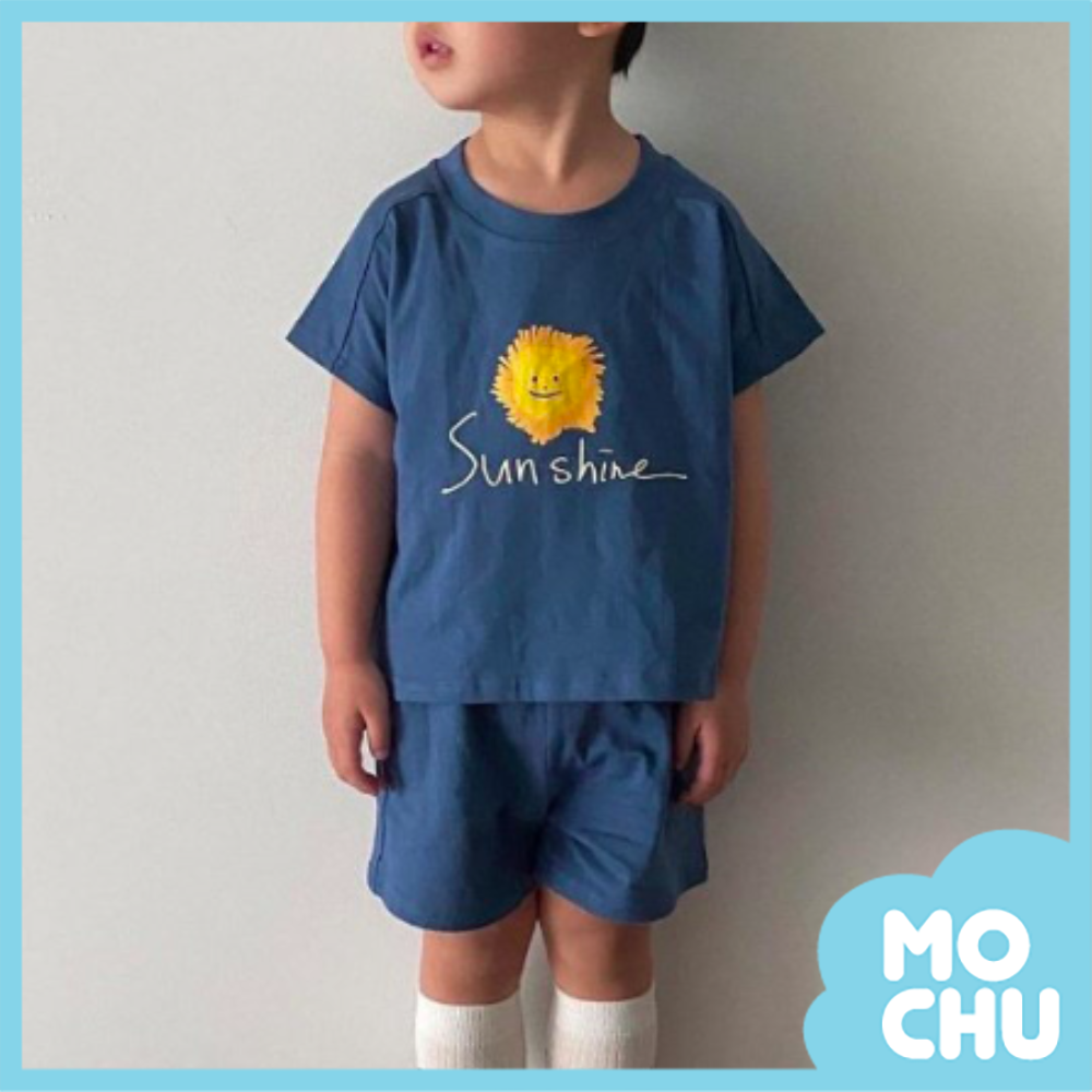 藏藍色太陽休閒套裝