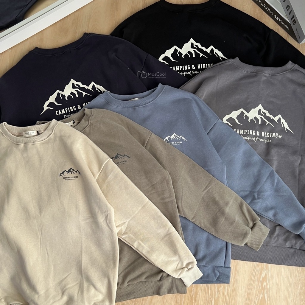 6154 CAMPING山脈大學T