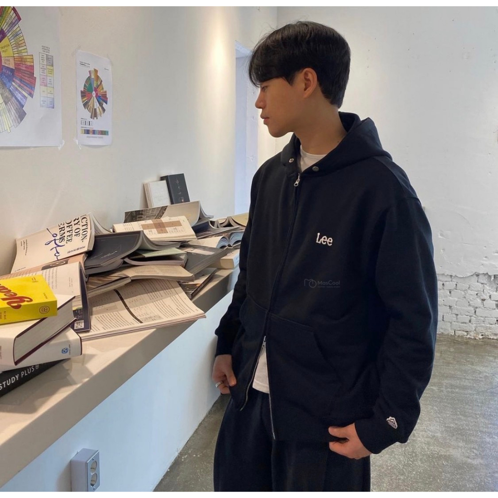 LEE抽繩連帽外套