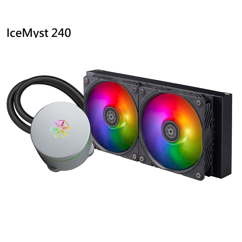 米特3C數位–SilverStone 銀欣 IceMyst 240/280 一體式水冷散熱器/SST-IM240-ARGB/SST-IM280-ARGB