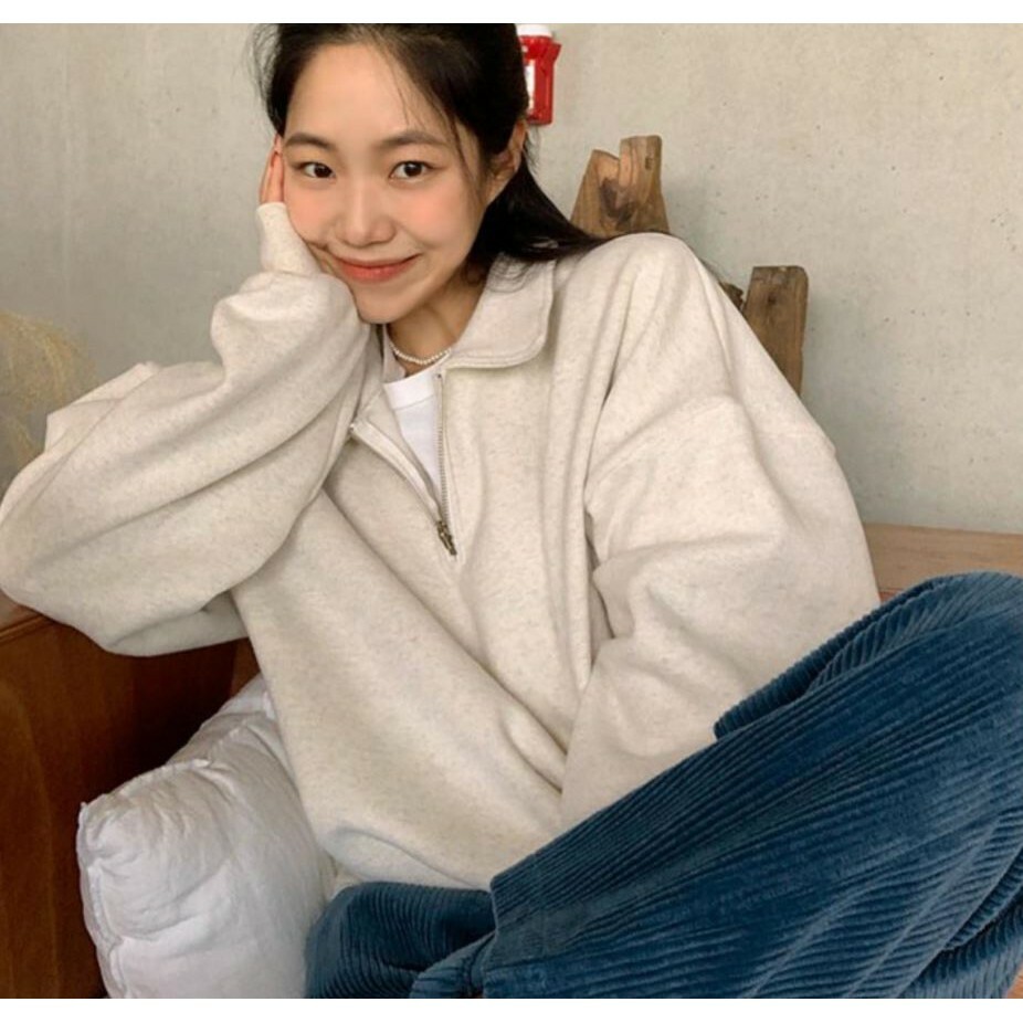 女款POLO領大學T