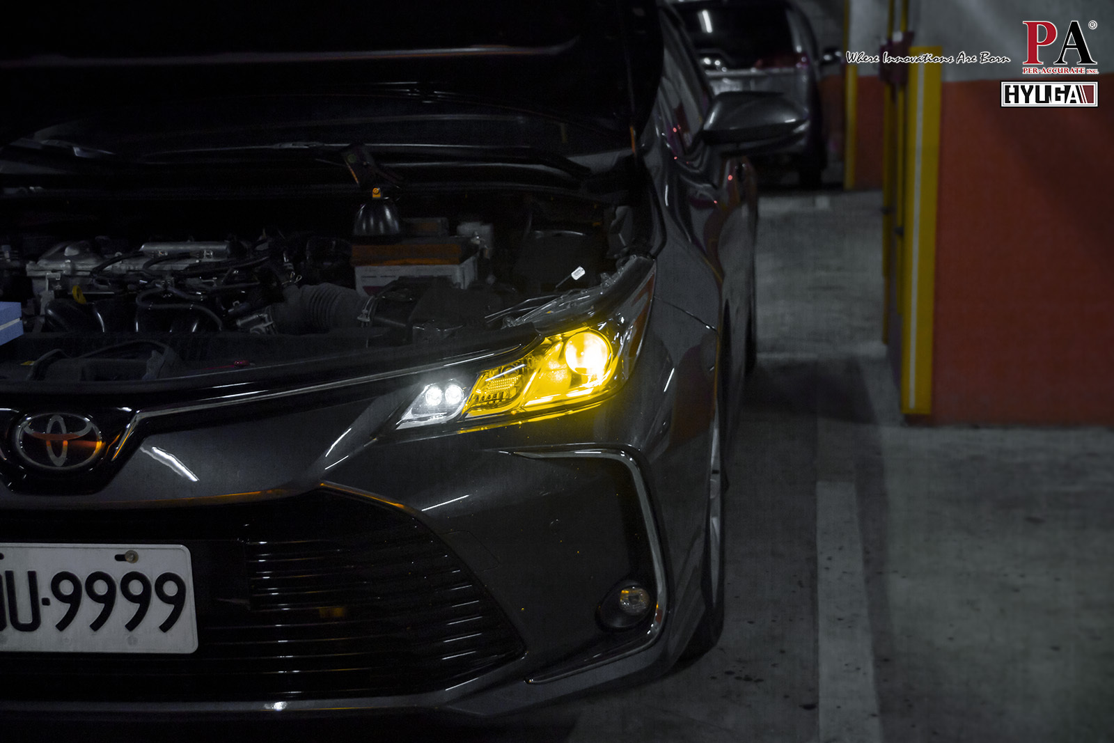 HL3 黃光 - 爆亮版 Corolla CROSS 12代 Altis LED大燈｜HIR2 9012 LED大燈燈泡 C-HR Yaris