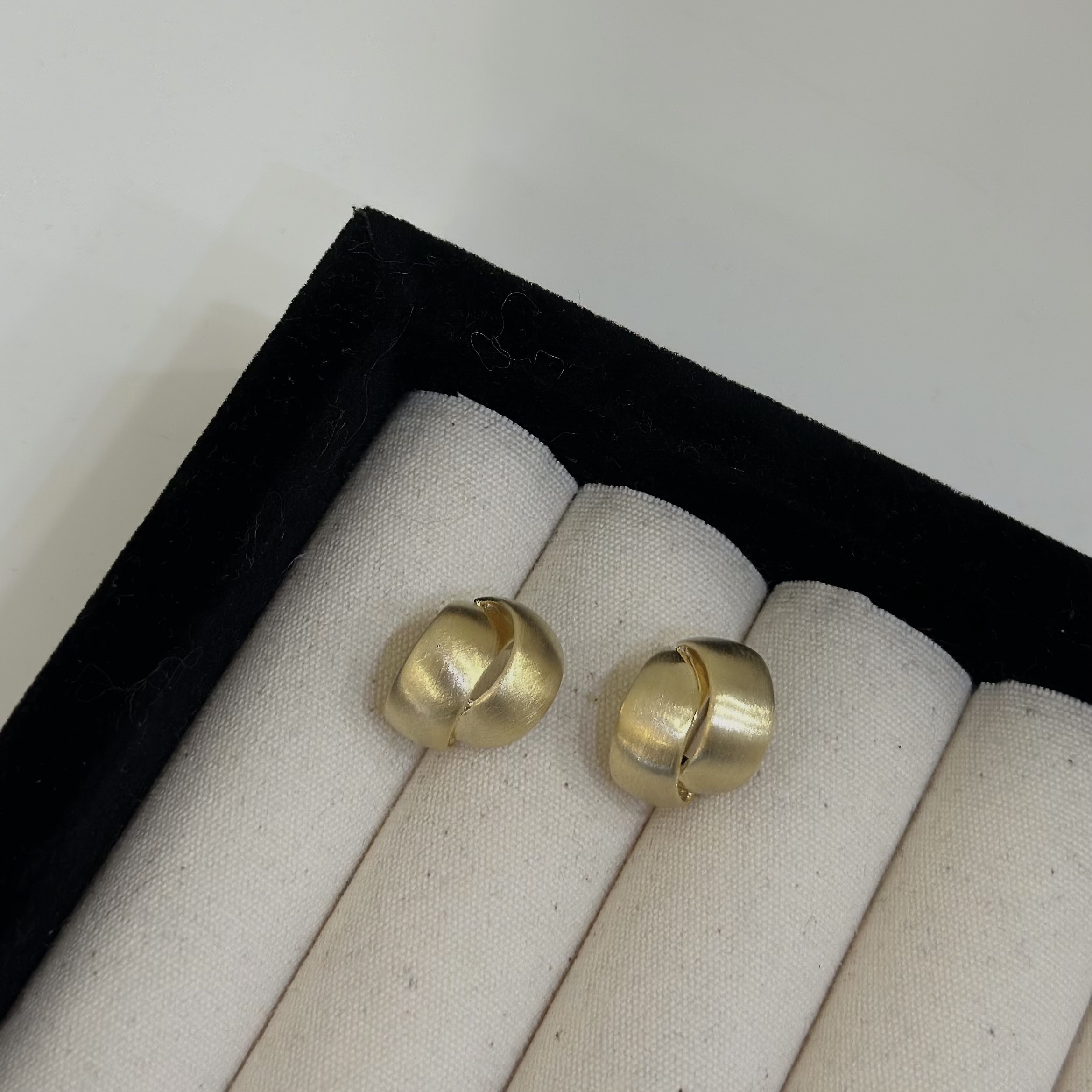 K17霧面拉絲雙層c字圈