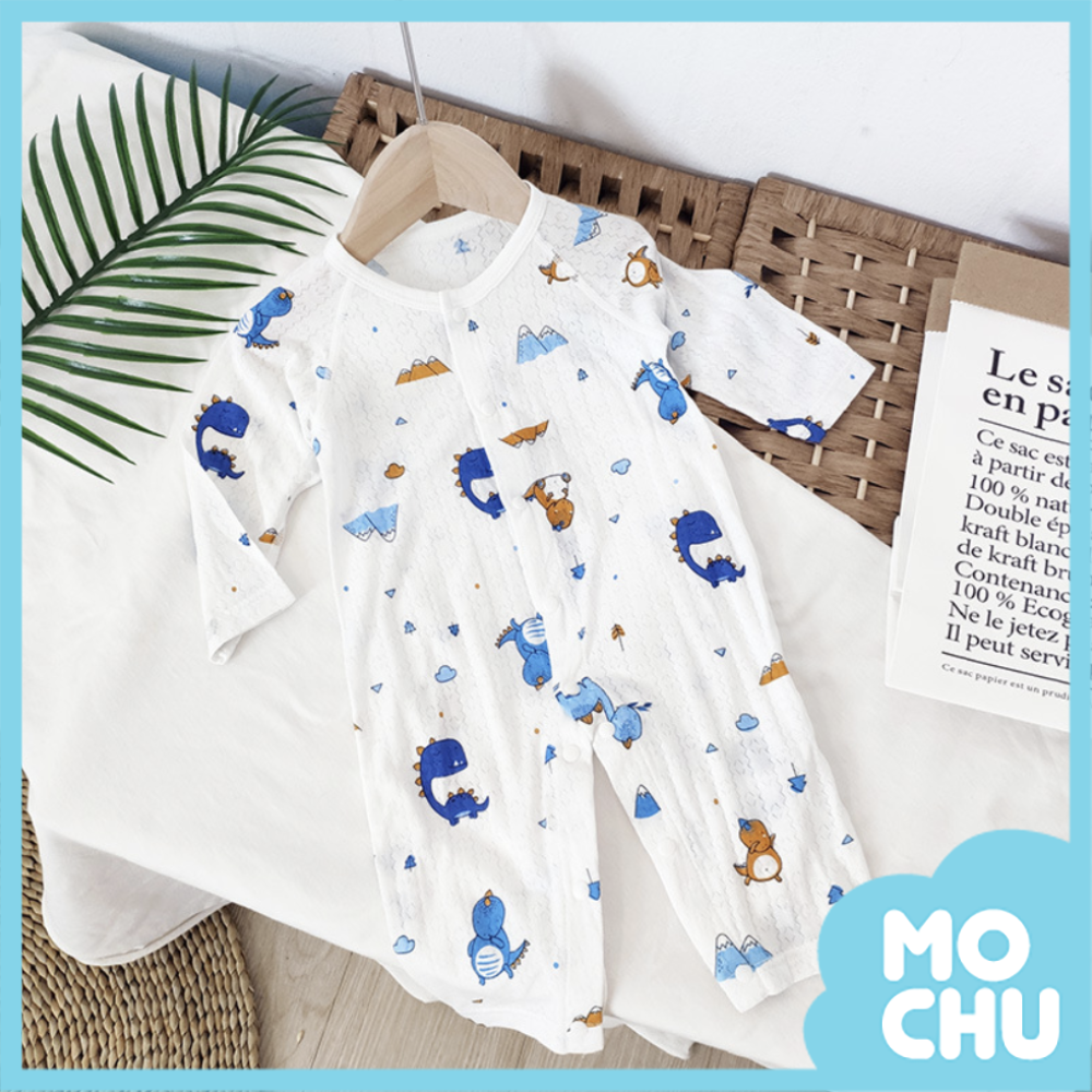 竹纖維春夏長袖連身衣-幼龍記