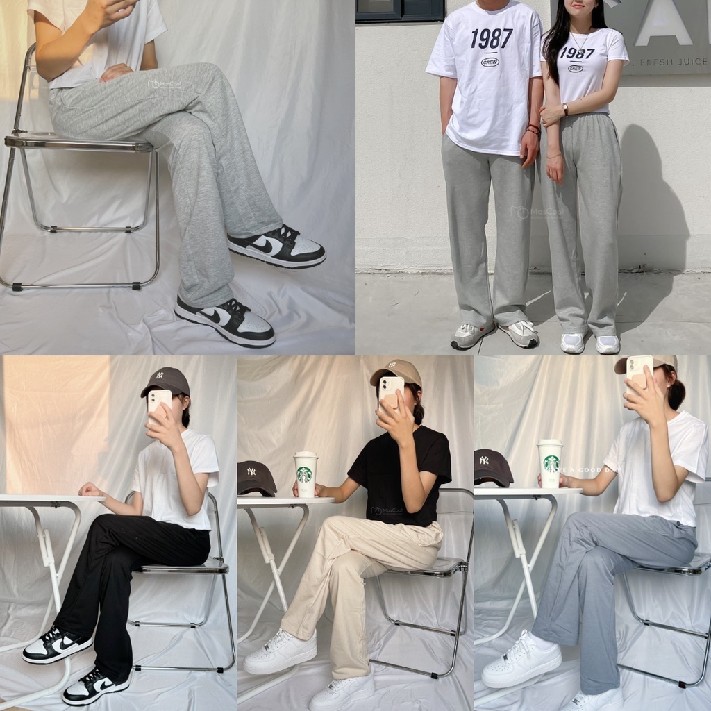 MS1635 闊腿直筒棉褲