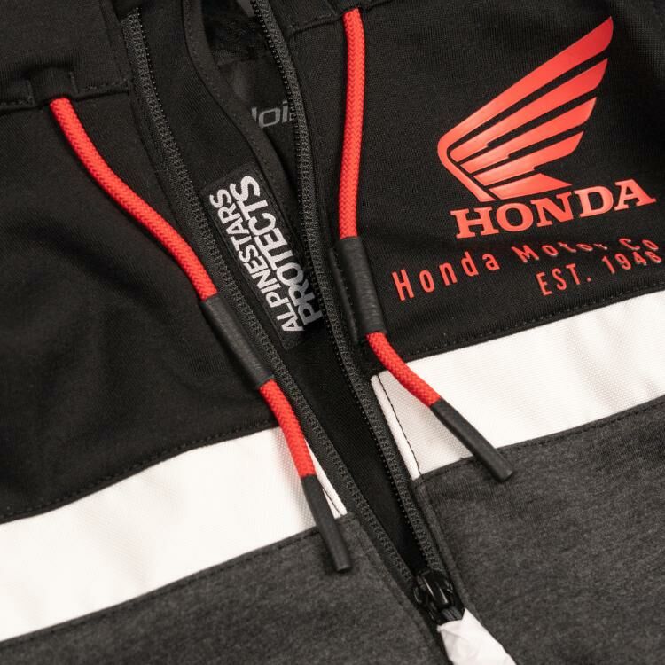 ホンダクロームストリートフーディー Honda Chrome Street Hoodie - GRAY URBAN Textile Jackets