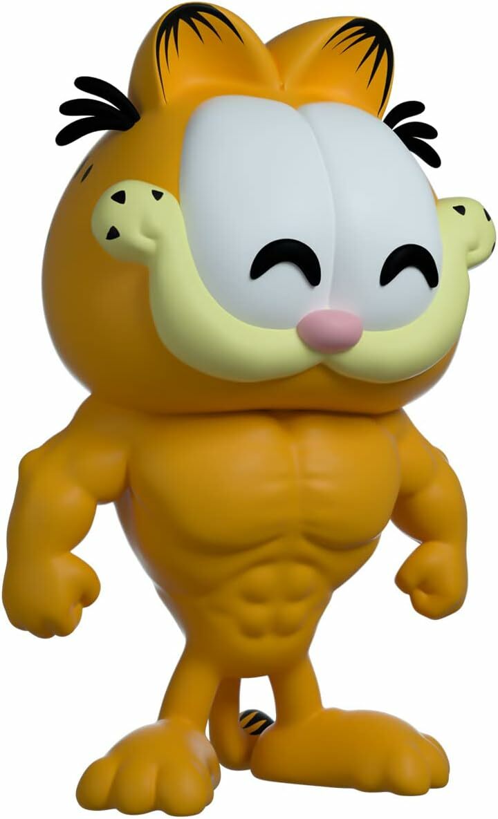 YOUTOOZ GARFIELD 強壯 加菲貓 搪膠公仔