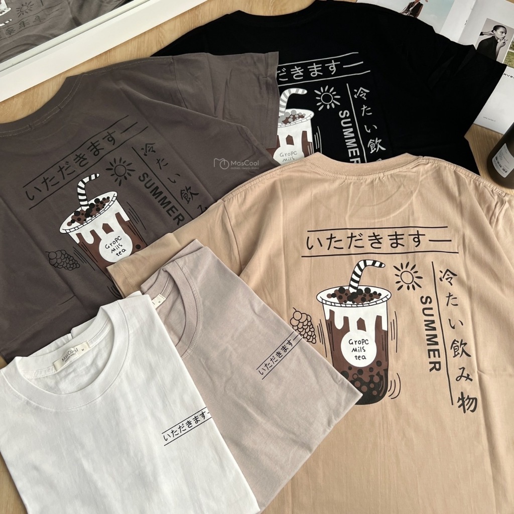 6166 珍珠奶茶短袖